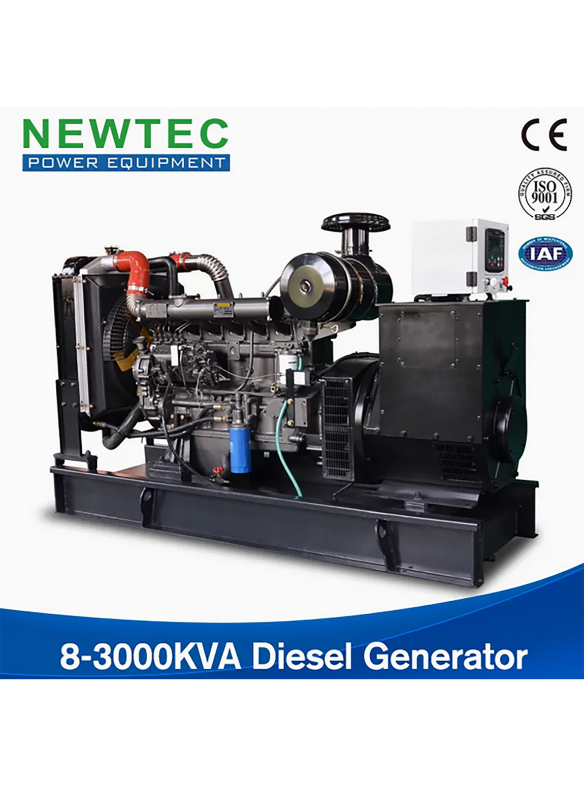 เครื่องปั่นไฟดีเซล 100kw 125KVA